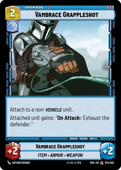 Vambrace Grappleshot, Shadows of the Galaxy