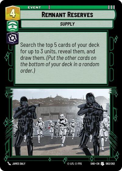Remnant Reserves, Shadows of the Galaxy