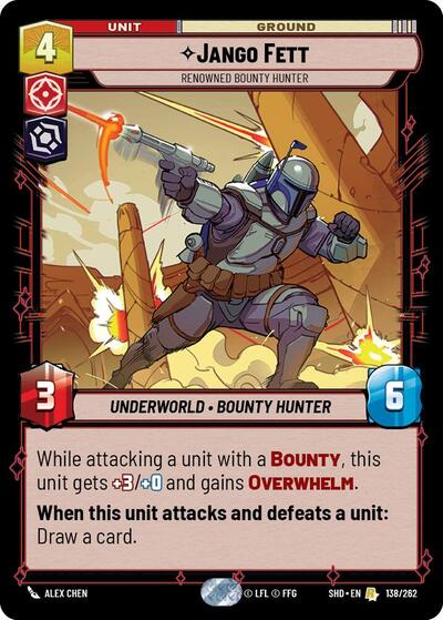 Jango Fett - Renowned Bounty Hunter, Shadows of the Galaxy