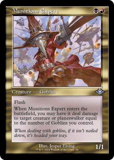 Munitions Expert (Retro Frame), Modern Horizons