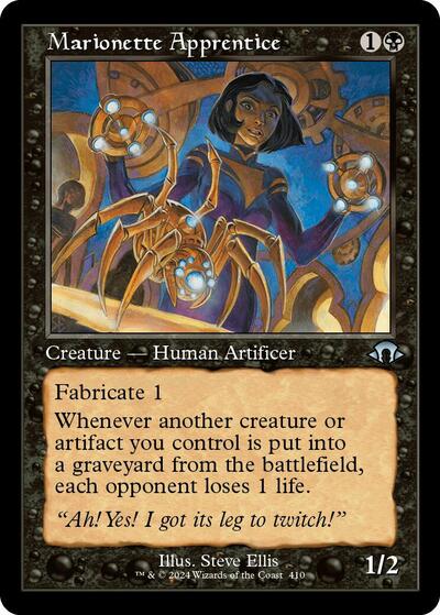Marionette Apprentice (Retro Frame), Modern Horizons 3