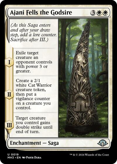 Ajani Fells the Godsire, Modern Horizons 3