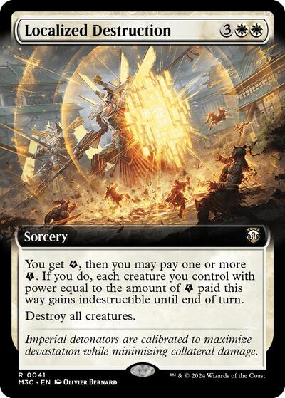 Localized Destruction (Extended Art), Commander: Modern Horizons 3