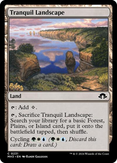 Tranquil Landscape, Modern Horizons 3