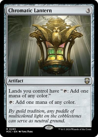 Chromatic Lantern (Ripple Foil), Commander: Modern Horizons 3