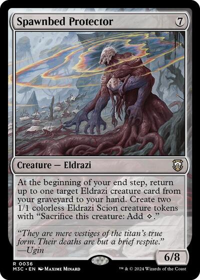 Spawnbed Protector (Ripple Foil), Commander: Modern Horizons 3