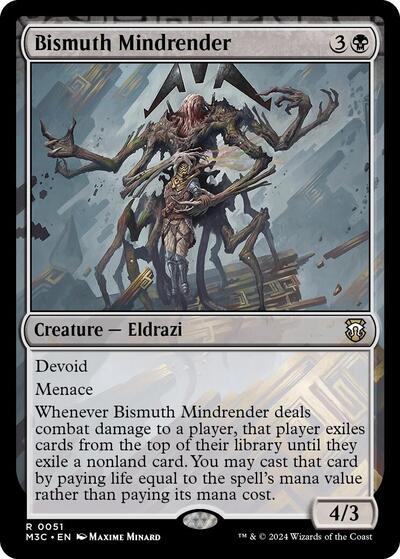 Bismuth Mindrender (Ripple Foil), Commander: Modern Horizons 3