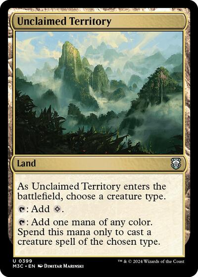 Unclaimed Territory (Ripple Foil), Commander: Modern Horizons 3