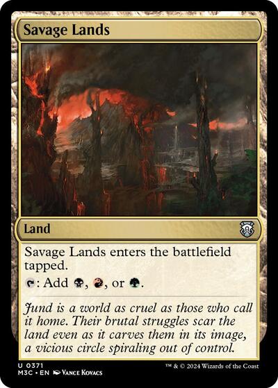 Savage Lands (Ripple Foil), Commander: Modern Horizons 3