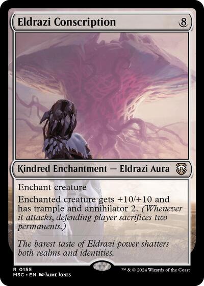Eldrazi Conscription (Ripple Foil), Commander: Modern Horizons 3