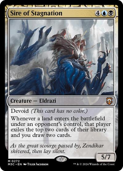 Sire of Stagnation (Ripple Foil), Commander: Modern Horizons 3