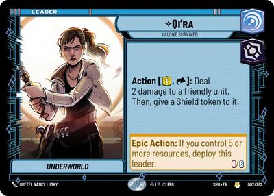 Qi'ra - I Alone Survived, Shadows of the Galaxy