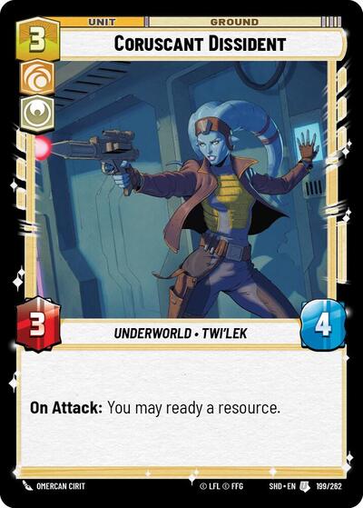 Coruscant Dissident, Shadows of the Galaxy