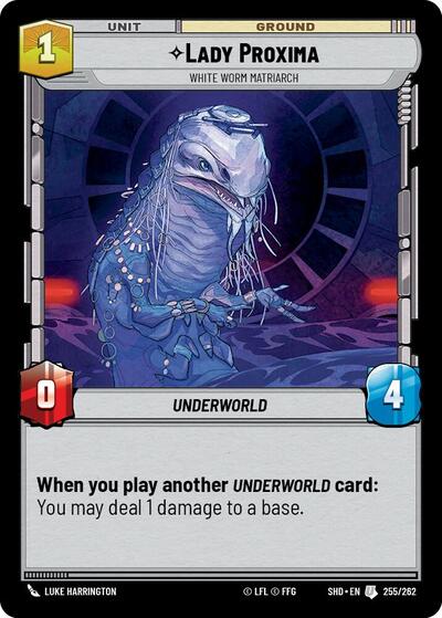 Lady Proxima - White Worm Matriarch, Shadows of the Galaxy