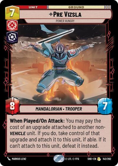Pre Vizsla - Power Hungry, Shadows of the Galaxy