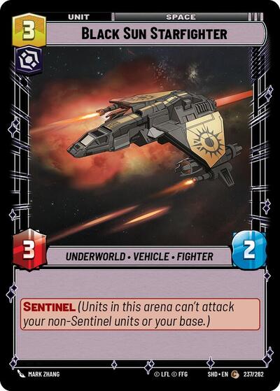 Black Sun Starfighter, Shadows of the Galaxy