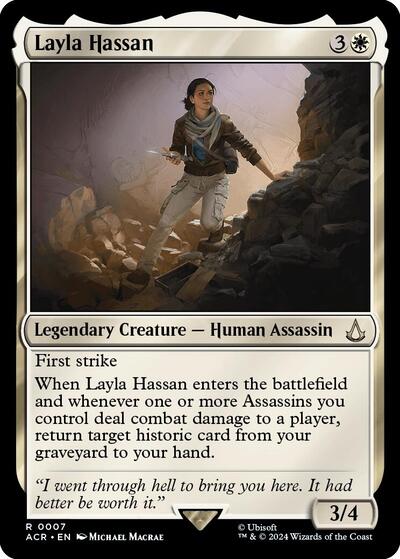 Layla Hassan, Universes Beyond: Assassin's Creed