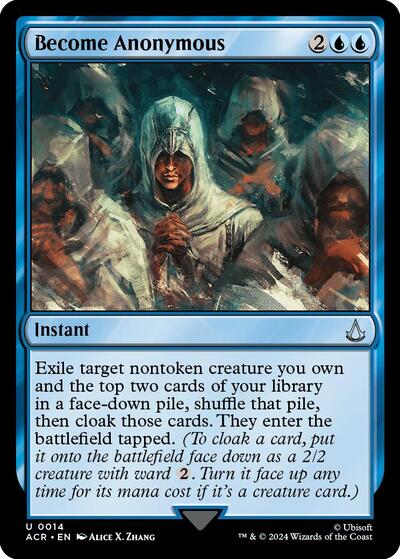 Become Anonymous, Universes Beyond: Assassin's Creed