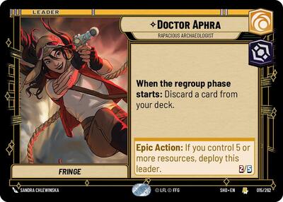 Doctor Aphra - Rapacious Archaeologist, Shadows of the Galaxy