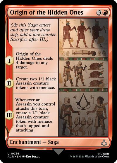 Origin of the Hidden Ones, Universes Beyond: Assassin's Creed
