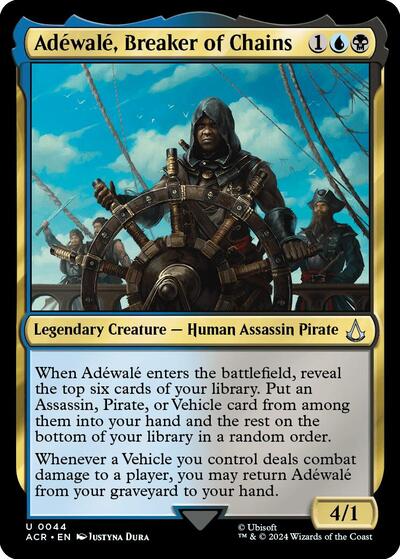 Adewale, Breaker of Chains, Universes Beyond: Assassin's Creed
