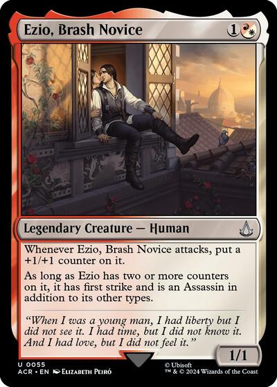 Ezio, Brash Novice, Universes Beyond: Assassin's Creed