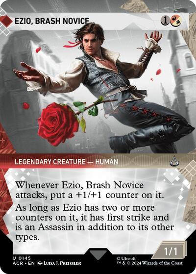Ezio, Brash Novice (Showcase), Universes Beyond: Assassin's Creed