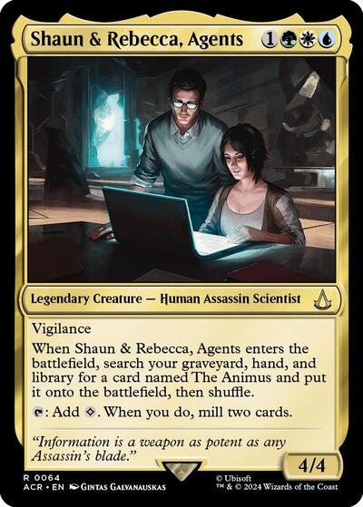 Shaun & Rebecca, Agents, Universes Beyond: Assassin's Creed