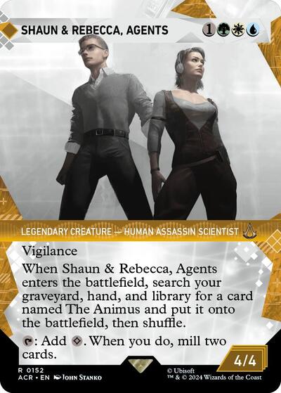 Shaun & Rebecca, Agents (Showcase), Universes Beyond: Assassin's Creed