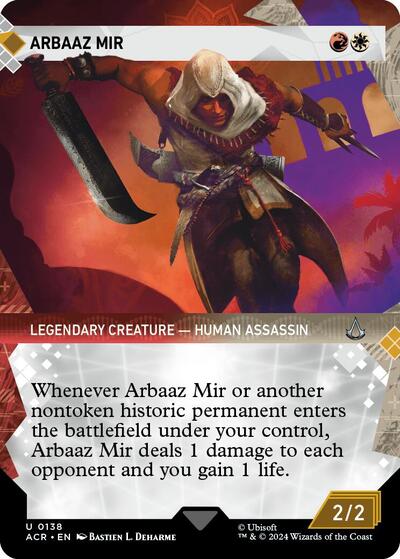 Arbaaz Mir (Showcase), Universes Beyond: Assassin's Creed