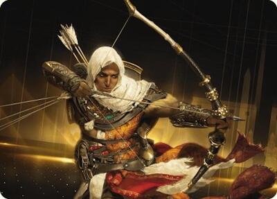 Bayek of Siwa Art Card, Art Series: Universes Beyond: Assassin's Creed