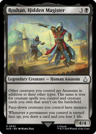Roshan, Hidden Magister, Universes Beyond: Assassin's Creed