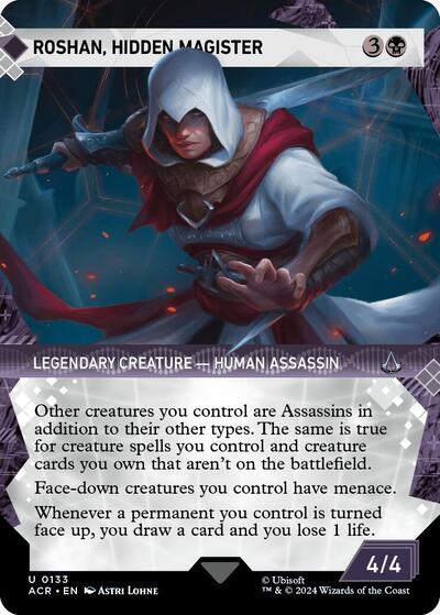 Roshan, Hidden Magister (Showcase), Universes Beyond: Assassin's Creed