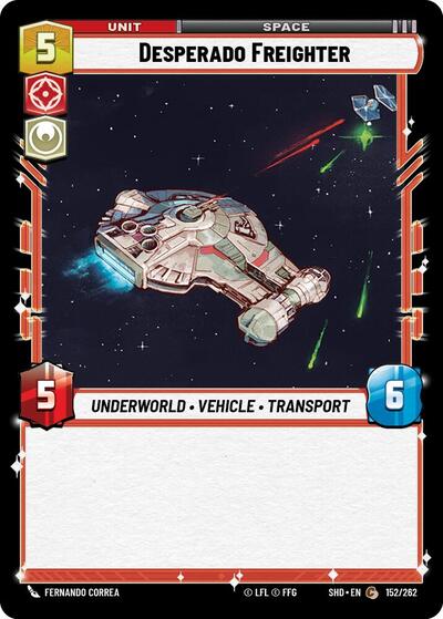 Desperado Freighter, Shadows of the Galaxy