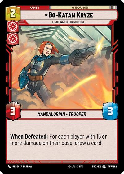 Bo-Katan Kryze - Fighting For Mandalore, Shadows of the Galaxy