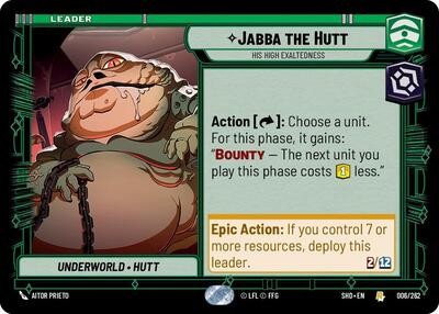 Jabba the Hutt - His High Exaltedness, Shadows of the Galaxy