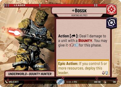 Bossk - Hunting His Prey (Hyperspace), Shadows of the Galaxy