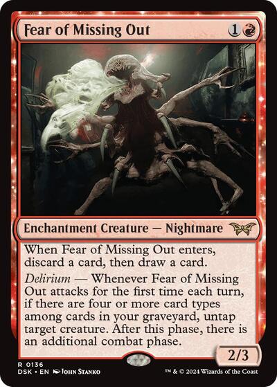 Fear of Missing Out, Duskmourn: House of Horror