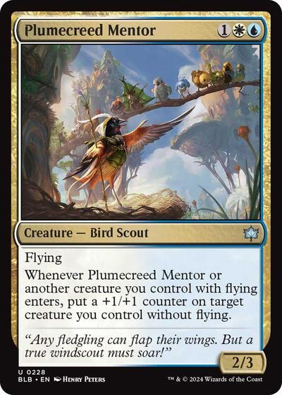 Plumecreed Mentor, Bloomburrow