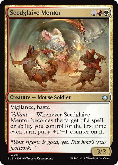 Seedglaive Mentor, Bloomburrow