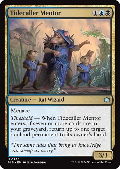 Tidecaller Mentor, Bloomburrow