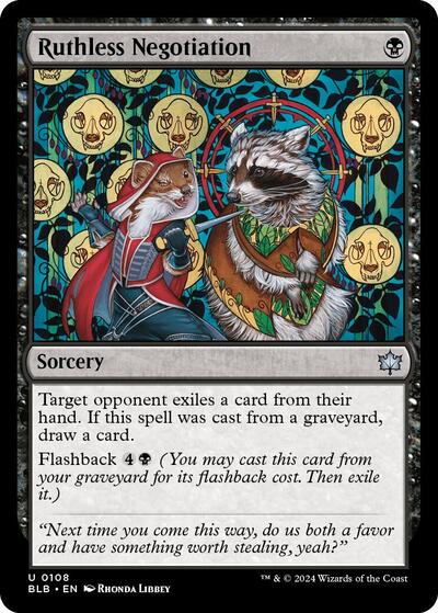Ruthless Negotiation, Bloomburrow