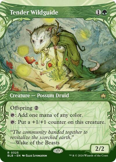 Tender Wildguide (Showcase), Bloomburrow