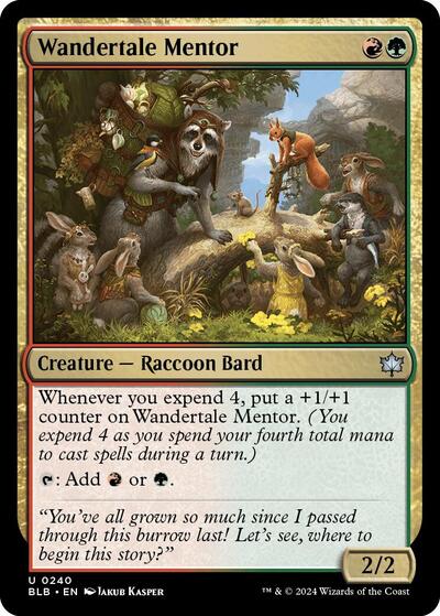 Wandertale Mentor, Bloomburrow