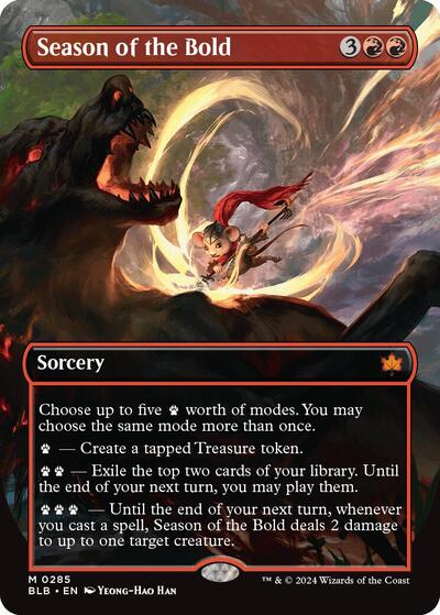 Season of the Bold (Borderless), Bloomburrow
