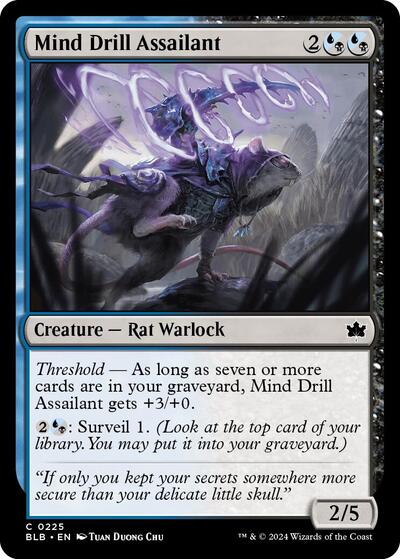 Mind Drill Assailant, Bloomburrow