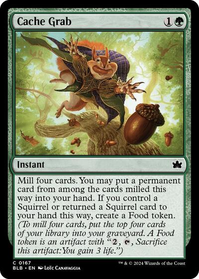 Cache Grab, Bloomburrow