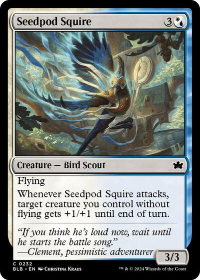 Seedpod Squire, Bloomburrow