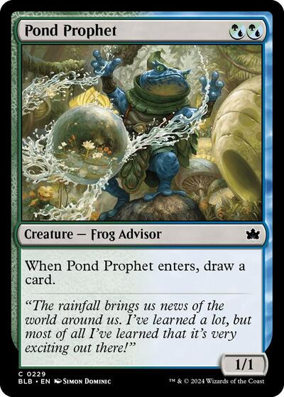 Pond Prophet, Bloomburrow