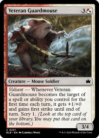 Veteran Guardmouse, Bloomburrow